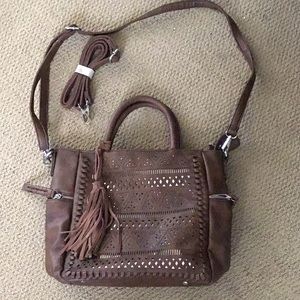 Brown, Chinese Laundry bag